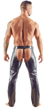 Load image into Gallery viewer, Men's chaps made of imitation leather