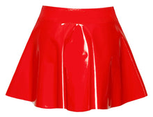 Load image into Gallery viewer, Mini women's skirt, in plus sizes, made of vinyl