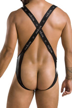 Laden Sie das Bild in den Galerie-Viewer, schwarzer Herrenbody ouvert 027