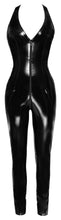 Load image into Gallery viewer, Women's jumpsuit, in plus sizes, made of vinyl