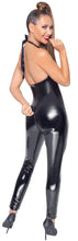 Load image into Gallery viewer, Women's jumpsuit, in plus sizes, made of vinyl
