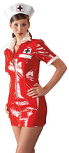 Load image into Gallery viewer, Women's dress, in plus sizes, made of vinyl