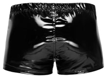 Laden Sie das Bild in den Galerie-Viewer, Lack- Herrenpants mit Reißverschluss