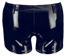 Laden Sie das Bild in den Galerie-Viewer, Lack- Herrenshorts mit Reißverschluss