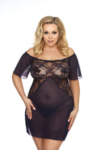 Laden Sie das Bild in den Galerie-Viewer, Negligee, in Übergrößen
