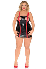 Laden Sie das Bild in den Galerie-Viewer, schwarzes Kleid, in Übergrößen - Weiblichkeit mit Stil