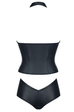 Laden Sie das Bild in den Galerie-Viewer, schwarzes Damentop - Set - Weiblichkeit mit Stil