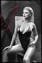 Laden Sie das Bild in den Galerie-Viewer, schwarzer Ketten-Damenbody - Weiblichkeit mit Stil