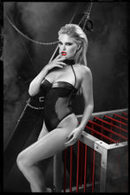 Laden Sie das Bild in den Galerie-Viewer, schwarzer Damenbody - Weiblichkeit mit Stil