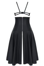 Laden Sie das Bild in den Galerie-Viewer, schwarzes Set aus BH und Damenrock - Weiblichkeit mit Stil