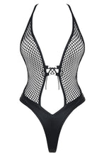 Laden Sie das Bild in den Galerie-Viewer, schwarzer Damenbody - Weiblichkeit mit Stil