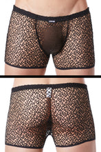 Laden Sie das Bild in den Galerie-Viewer, schwarze Netz Boxershort - Weiblichkeit mit Stil