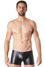 Laden Sie das Bild in den Galerie-Viewer, schwarze Herren Boxershorts - Weiblichkeit mit Stil