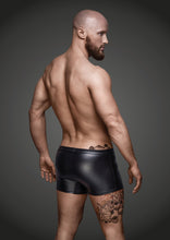 Laden Sie das Bild in den Galerie-Viewer, schwarzes Herrenshorts - Weiblichkeit mit Stil
