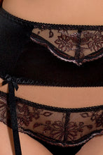 Laden Sie das Bild in den Galerie-Viewer, schwarzes BH - Set Brida