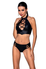 Laden Sie das Bild in den Galerie-Viewer, schwarzes BH-Set PA596246