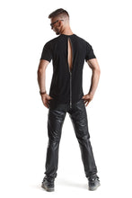 Laden Sie das Bild in den Galerie-Viewer, schwarzes Herrenshirt