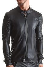 Laden Sie das Bild in den Galerie-Viewer, schwarze Herrenjacke