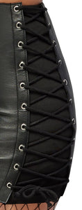 Leather skirt for women