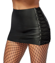 Load image into Gallery viewer, Leather skirt for women