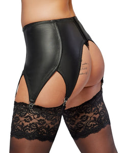 NEW Suspender belt made of leather