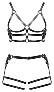NEU Harness-Set für Herren aus Leder