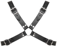 Load image into Gallery viewer, NEU Harness-Set für Herren aus Leder