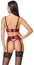 Load image into Gallery viewer, Women's coat, in plus sizes, made of black lacquer