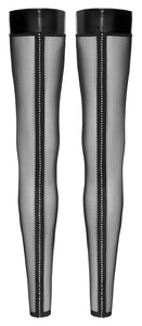 black stockings, plus sizes