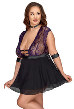 Load image into Gallery viewer, Mini dress, plus sizes only