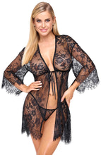 Load image into Gallery viewer, Women's coat, in plus sizes, made of black lacquer