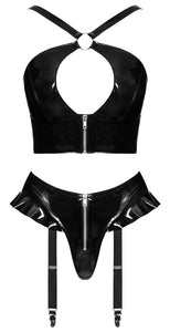 NEU Erotik - Set, in Übergrößen aus Lack