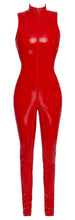 Load image into Gallery viewer, Vinyl women's jumpsuit, in oversizes in 2 colors