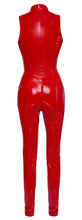 Load image into Gallery viewer, Vinyl women's jumpsuit, in oversizes in 2 colors