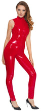 Load image into Gallery viewer, Vinyl women's jumpsuit, in oversizes in 2 colors
