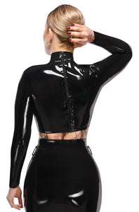 Latex women's dress