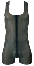 Load image into Gallery viewer, short men's jumpsuit made of latex