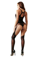 Load image into Gallery viewer, NEU Bodystocking, in Übergrößen Impulsive Crotchless Teddy
