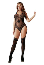 Load image into Gallery viewer, NEU Bodystocking, in Übergrößen Impulsive Crotchless Teddy