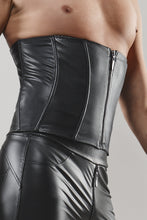 Load image into Gallery viewer, Men&#39;s skirt black by Regnes Fetish Planet Crossdresser Fetish Line