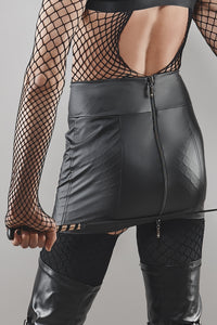 Men's skirt black by Regnes Fetish Planet Crossdresser Fetish Line