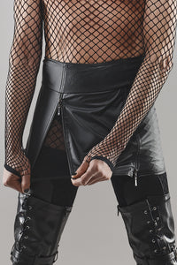 Men's skirt black by Regnes Fetish Planet Crossdresser Fetish Line