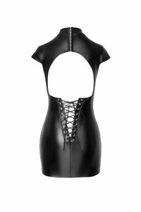 Fantasievolles Damenkleid mit Schnürung am Rücken F309