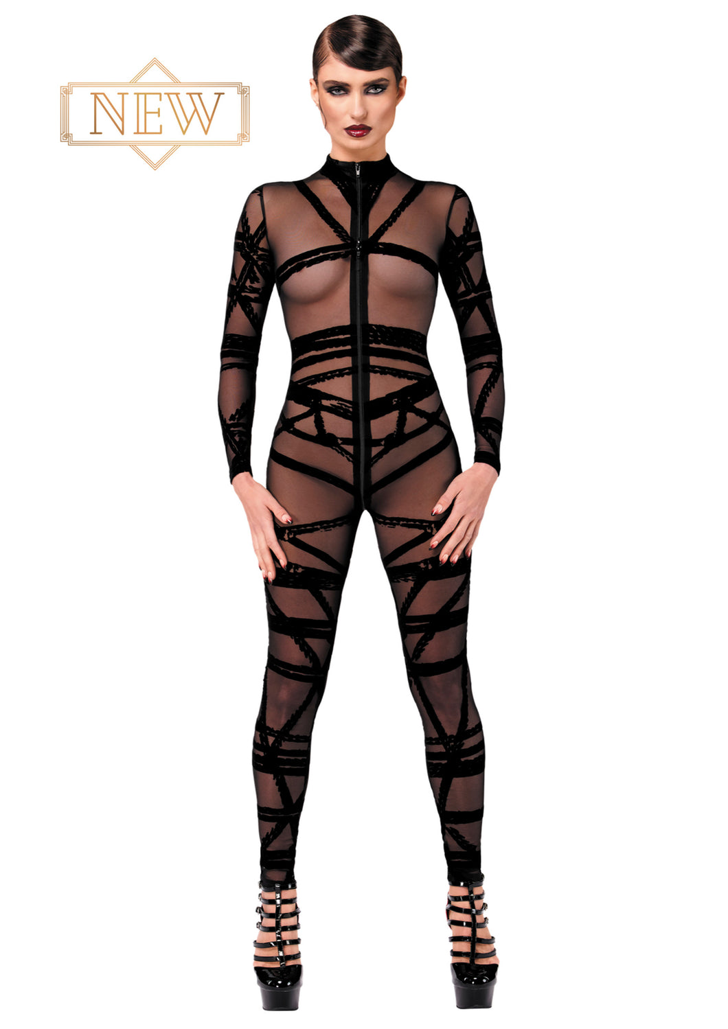 NEU Bondage - Damenoverall F357