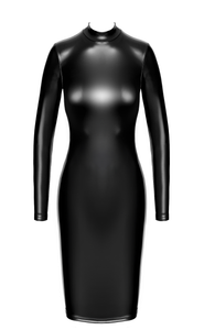 NEU Luxuria Midi- Damenkleid mit transparentem Rücken F371