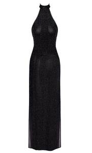 NEU durchsichtiges langes Kleid F372