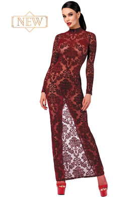 NEU Kink Royal langes Damenkleid F383