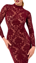 Laden Sie das Bild in den Galerie-Viewer, NEU Kink Royal MiDI-Damenkleid F384