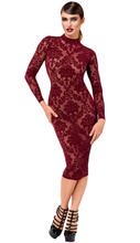 Laden Sie das Bild in den Galerie-Viewer, NEU Kink Royal MiDI-Damenkleid F384