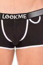 Load image into Gallery viewer, black men&#39;s boxer shorts